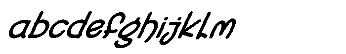 Lunatyco Italic Regular FONT