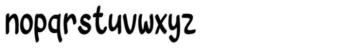 Lundoon Font LOWERCASE