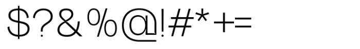 Lunema Sans v.02 Light v.02 Font OTHER CHARS