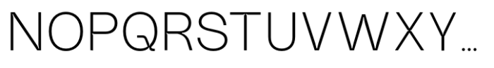 Lunema Sans v.02 Light v.02 Font UPPERCASE