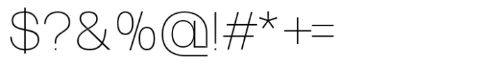 Lunema Sans v.02 Thin v.02 Font OTHER CHARS