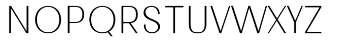 Lunera Round Extra Light Font UPPERCASE