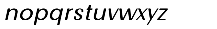 Lunera Round Italic Font LOWERCASE