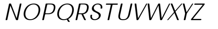Lunera Round Light Italic Font UPPERCASE