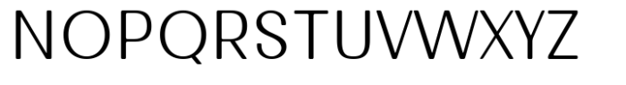 Lunera Round Light Font UPPERCASE
