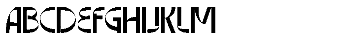 Lunetra Font UPPERCASE