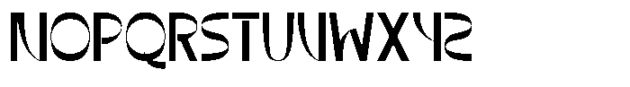 Lunetra Font UPPERCASE