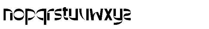 Lunetra Font LOWERCASE