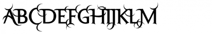 Lunix Font UPPERCASE
