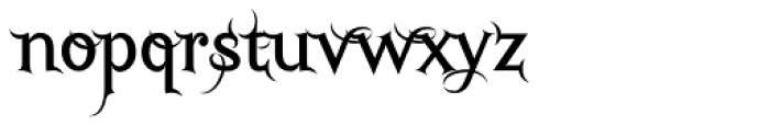 Lunix Font LOWERCASE