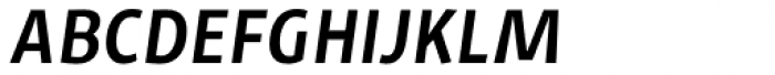 Lupa Slim 1 Bold Italic Font UPPERCASE