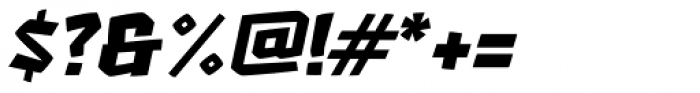 Lupulus UltraBold Italic Font OTHER CHARS
