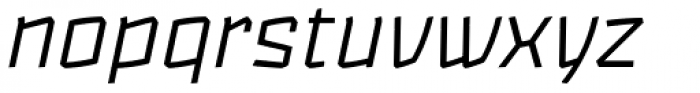 Lupulus UltraLight Italic Font LOWERCASE