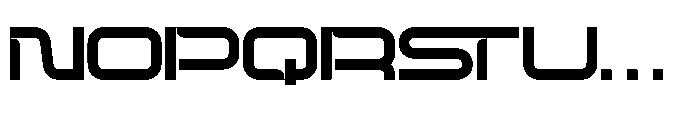 Luroha Font UPPERCASE