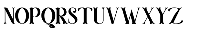 Lush Garden Regular Font UPPERCASE
