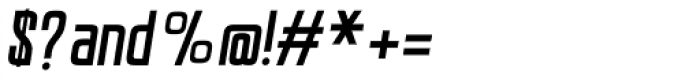 Lushgunin Bold Italic Font OTHER CHARS