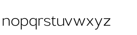 Lusio Light Font LOWERCASE