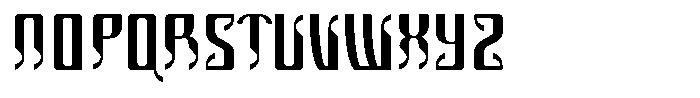 Lusmina Eclipse Regular Font UPPERCASE