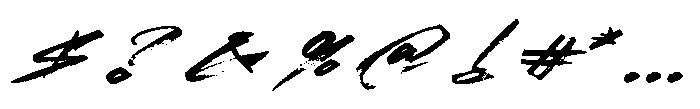 Lust Cyber Font OTHER CHARS