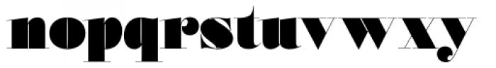 Lust Hedonist Didone Font LOWERCASE