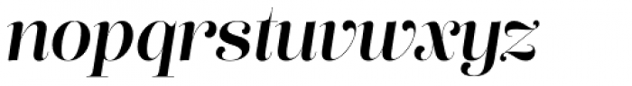 Lust Pro Demi No4 Italic Font LOWERCASE