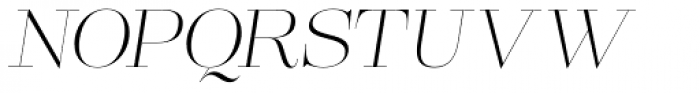 Lust Pro Didone Demi No1 Italic Font UPPERCASE