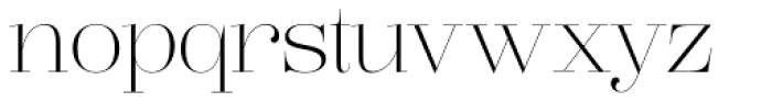 Lust Pro Didone Demi No1 Font LOWERCASE