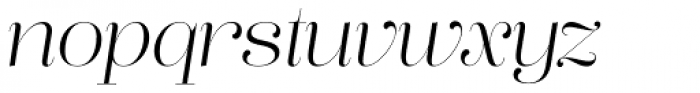 Lust Pro Didone Demi No2 Italic Font LOWERCASE