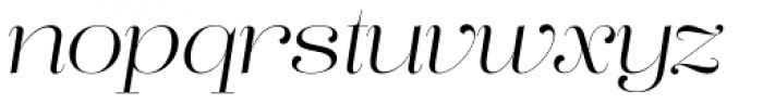 Lust Pro Didone No2 Italic Font LOWERCASE