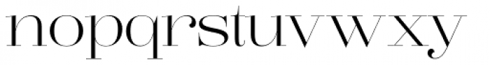Lust Pro Didone No2 Font LOWERCASE