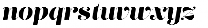 Lust Pro Didone No5 Italic Font LOWERCASE