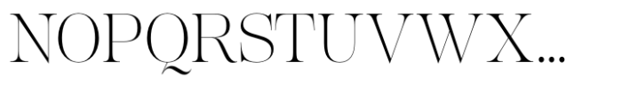 Lust Pro Slim No 1 Font UPPERCASE