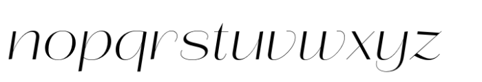 Lust Sans Light Italic Font LOWERCASE