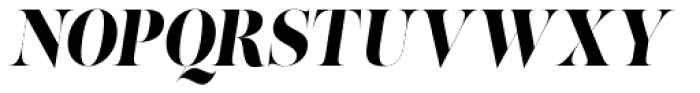 Lust Slim Display Italic Font UPPERCASE