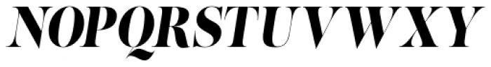Lust Slim Italic Font UPPERCASE