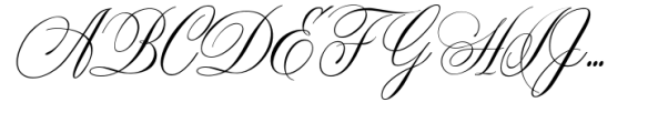 Lustre Quill Font UPPERCASE