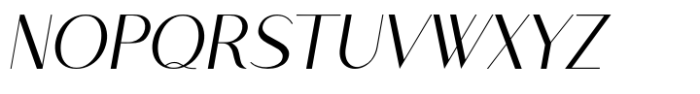 Luvee Oblique Font UPPERCASE