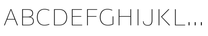 Luvian Thin Font