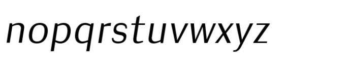 Luvian Variable Oblique Font LOWERCASE
