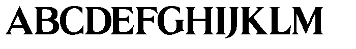 Lux Mentis Bold Font UPPERCASE
