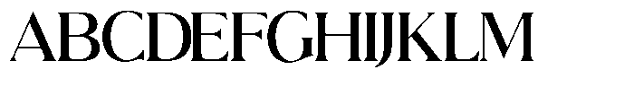 Lux Mentis Light Font UPPERCASE