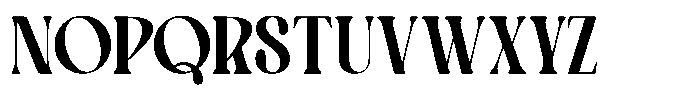 Lux Moon Regular Font UPPERCASE
