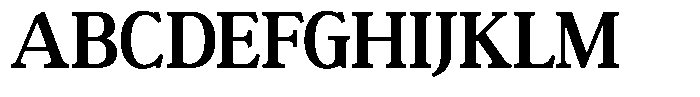 Lux Oriens Bold Font UPPERCASE