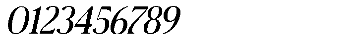 Lux Oriens Light Italic Font OTHER CHARS