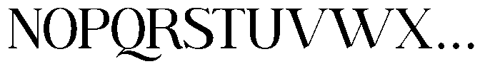 Lux Oriens Light Font UPPERCASE