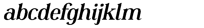 Lux Oriens Medium Italic FONT