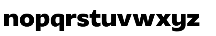 Luxbonfile Extra Bold Font LOWERCASE