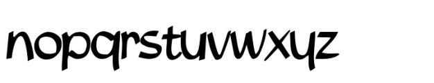 Luxe Regular Font LOWERCASE