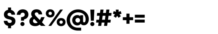 Luxe Uno Bold Font OTHER CHARS