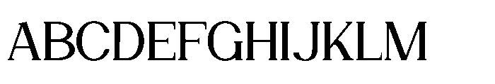 Luxento Font UPPERCASE